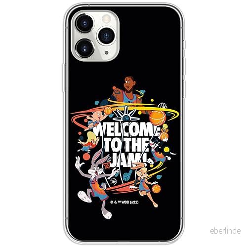 ERT GROUP mobiltelefonfodral för Iphone 11 PRO MAX originalt och officiellt licensierat Looney Tunes mönster Space Jam 003 anpassad till formen på mobiltelefonen, fodral tillverkad av TPU plast 5905511018252