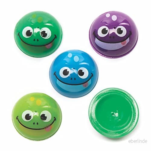 Baker Ross FE352 grodhoppande mini pop up leksak paket med 12, poppande spel för barn festväska gåvor, små gåvor eller fickpengarleksaker 5051174118522