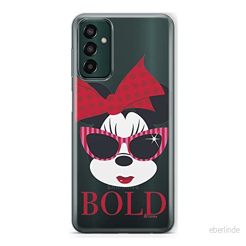 ERT GROUP mobiltelefonfodral för Samsung M13 4G originalt och officiellt licensierat Disney mönster Minnie 045 optimalt anpassad till formen på mobiltelefonen, gedeeltelijk transparant 5905511327279