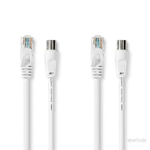 Nedis CSGB4500WT30 coaxial cable 5412810416646