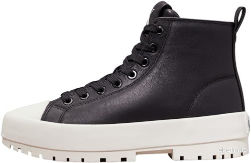 Calvin Klein jeans dam sportade Hybrid MID OH MG Nappa YW0YW01588 sneakers, svart (svart), 4 UK, Svart, 37 EU 8720639475964