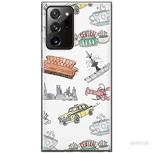 ERT GROUP mobiltelefonfodral för Samsung GALAXY NOTE 20 ULTRA originalt och officiellt licensierat Friends mönster 011 optimalt anpassad till formen på mobiltelefonen, fodral tillverkad av TPU plast 5903040358245