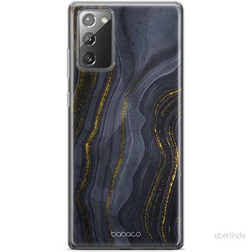 ERT GROUP mobiltelefonfodral för Samsung GALAXY NOTE 20 originalt och officiellt licensierat Babaco mönster Marble 008 optimalt anpassad till formen på mobiltelefonen, fodral tillverkad av TPU plast 5903040454381