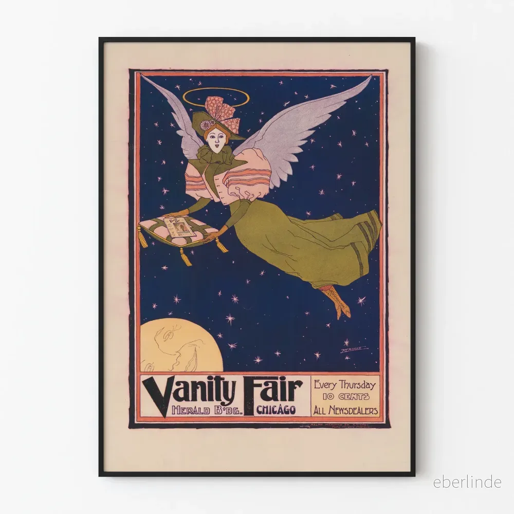 Vintageposter Vanity Fair Chicago – Retro Väggdekoration Vintageposter Vanity Fair Chicago – Retro Väggdekoration