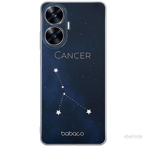 ERT GROUP mobiltelefonfodral för Realme C55 originalt och officiellt licensierat Babaco mönster Zodiac Constellation 004 optimalt anpassad till formen på mobiltelefonen, fodral tillverkad av TPU plast 5905511861827