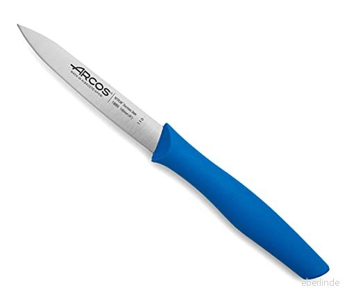 Arcos 188623 serien nova skalande knivblad nitrum rostfritt stål 100 mm (3,94 tum) handtag polypropylenblå färg, 18/8 8421002188633 Arcos 188623 serien nova skalande knivblad nitrum rostfritt stål 100 mm (3,94 tum) handtag polypropylenblå färg, 18/8 8421002188633