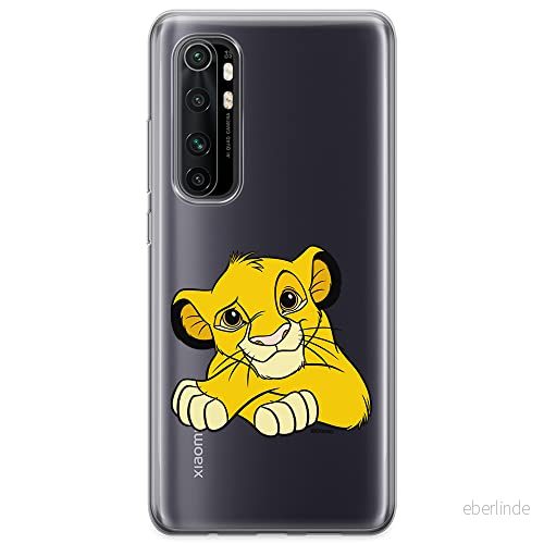 ERT GROUP mobiltelefonfodral för Xiaomi MI NOTE 10 Lite originalt och officiellt licensierat Disney mönster Simba & Friends 009 anpassad till formen på mobiltelefonen, gedeeltelijk transparant 5905131178138