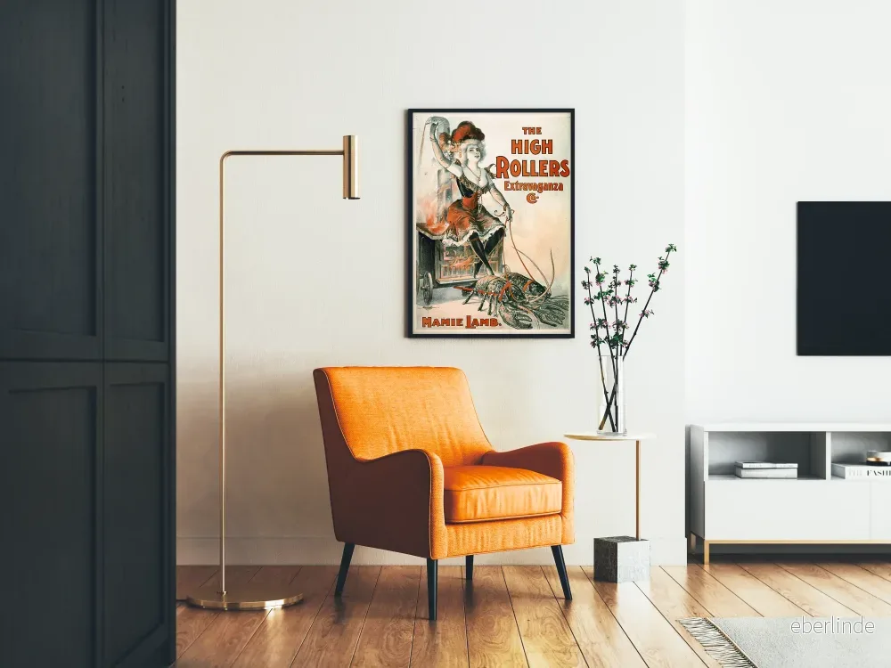 Vintageposter The High Rollers Extravaganza Mamie Lamb - Bild 2