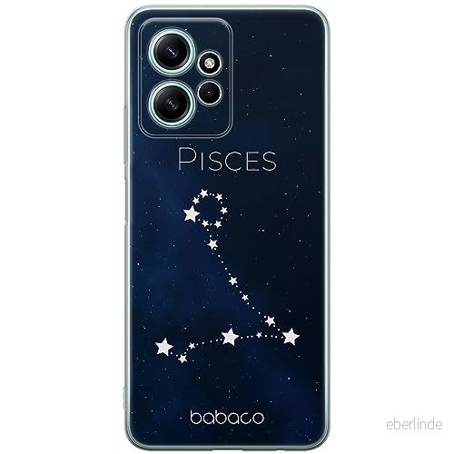 ERT GROUP mobiltelefonfodral för Xiaomi REDMI NOTE 12 4G originalt och officiellt licensierat Babaco mönster Zodiac Constellation 012, fodral tillverkad av TPU plast 5905511940942