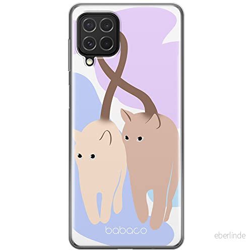 ERT GROUP mobiltelefonfodral för Samsung F62 / M62 originalt och officiellt licensierat Babaco mönster Cats 013 optimalt anpassad till formen på mobiltelefonen, fodral tillverkad av TPU plast 5905131109507