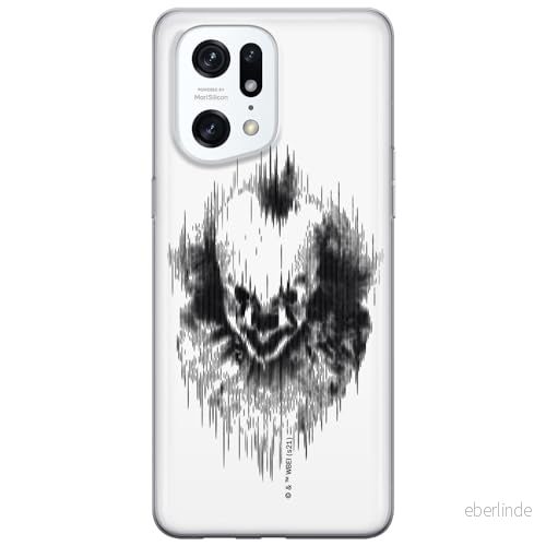 ERT GROUP mobiltelefonfodral för Oppo FIND X5 PRO originalt och officiellt licensierat Horror mönster It 012 optimalt anpassad till formen på mobiltelefonen, fodral tillverkad av TPU plast 5905511416096