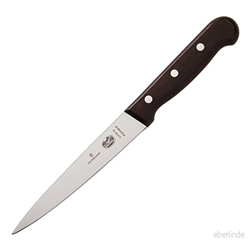 Victorinox Filékniv rosenträ 16 cm kökskniv, material: handtag, blad stål, 7611160502087 Victorinox Filékniv rosenträ 16 cm kökskniv, material: handtag, blad stål, 7611160502087