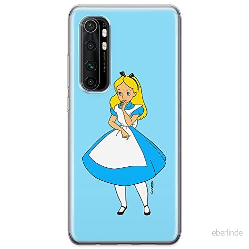 ERT GROUP mobiltelefonfodral för Xiaomi MI NOTE 10 Lite originalt och officiellt licensierat Disney mönster Alice 010 optimalt anpassad till formen på mobiltelefonen, fodral tillverkad av TPU plast 5905131191182