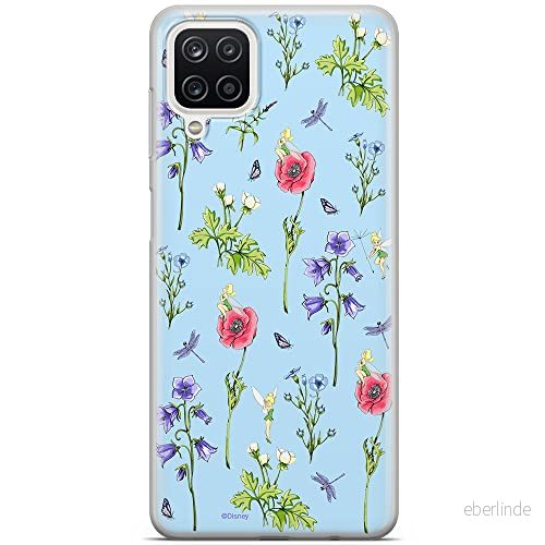 ERT GROUP mobiltelefonfodral för Samsung A12 / M12 F12 originalt och officiellt licensierat Disney mönster Tinker Bell 004 anpassad till formen på mobiltelefonen, fodral tillverkad av TPU plast 5904805658983