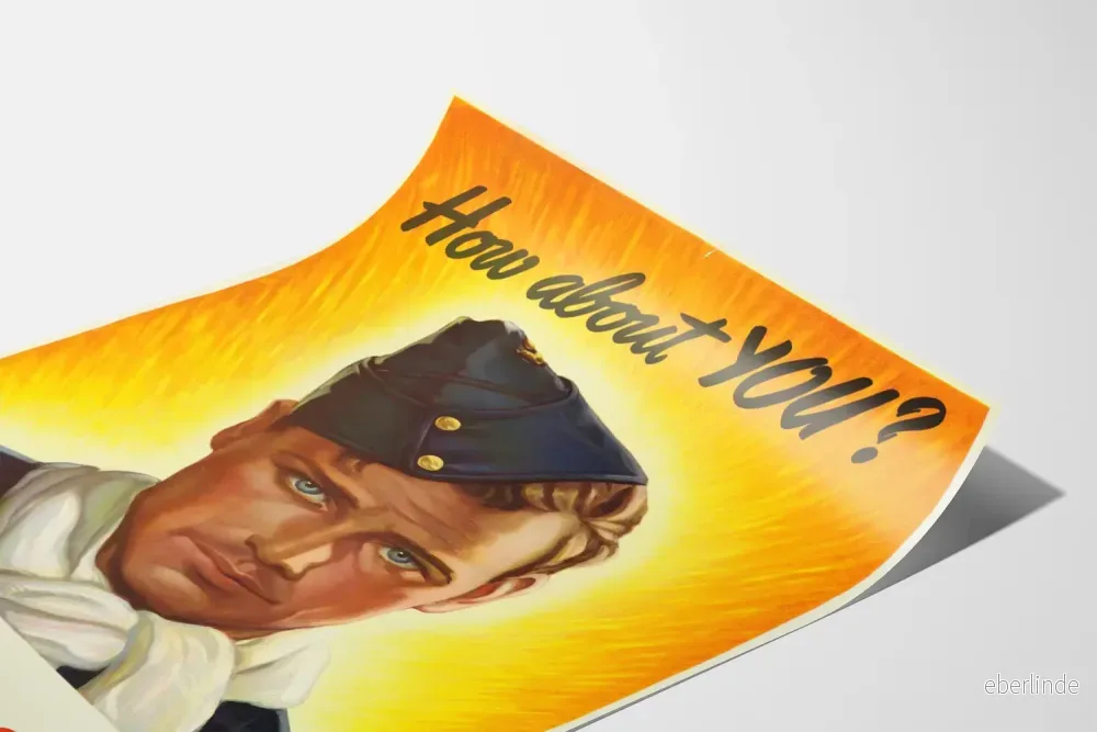 Vintageposter för köp av Victory Bonds - Retro väggdekoration - Bild 3