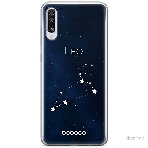 ERT GROUP mobiltelefonfodral för Samsung A70 originalt och officiellt licensierat Babaco mönster Zodiac Constellation 005 anpassad till formen på mobiltelefonen, fodral tillverkad av TPU plast 5903932192353