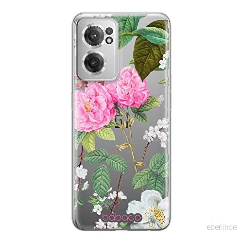 ERT GROUP mobiltelefonfodral för Oneplus NORD CE 2 originalt och officiellt licensierat Babaco mönster Flowers 037 optimalt anpassad till formen på mobiltelefonen, gedeeltelijk transparant 5905511294106