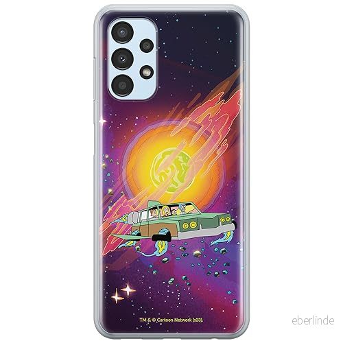 ERT GROUP mobiltelefonfodral för Samsung A13 4G originalt och officiellt licensierat Rick and Morty mönster & 046 anpassad till formen på mobiltelefonen, fodral tillverkad av TPU plast 5905795050238