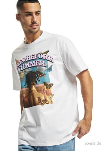 Mister Tee Days Before Summer Oversize T-shirt - Vit - Medium 4053838961346