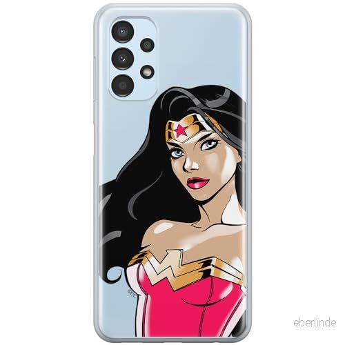 ERT GROUP mobiltelefonfodral för Samsung A13 4G originalt och officiellt licensierat DC mönster Wonder Woman 004 optimalt anpassad till formen på mobiltelefonen, gedeeltelijk transparant 5904805550133