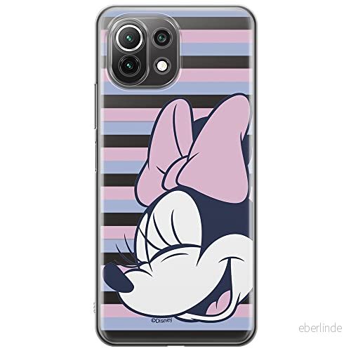 ERT GROUP mobiltelefonfodral för Xiaomi 11 LITE 4G/5G originalt och officiellt licensierat Disney mönster Minnie 022, gedeeltelijk transparant 5903932698831
