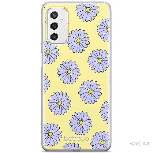 ERT GROUP mobiltelefonfodral för Samsung M52 5G originalt och officiellt licensierat Babaco mönster Flowers 021 optimalt anpassad till formen på mobiltelefonen, fodral tillverkad av TPU plast 5904805493058