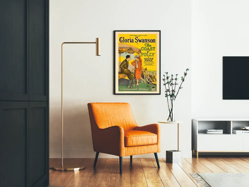 Vintageposter The Coast of Folly dekorativ - Bild 2