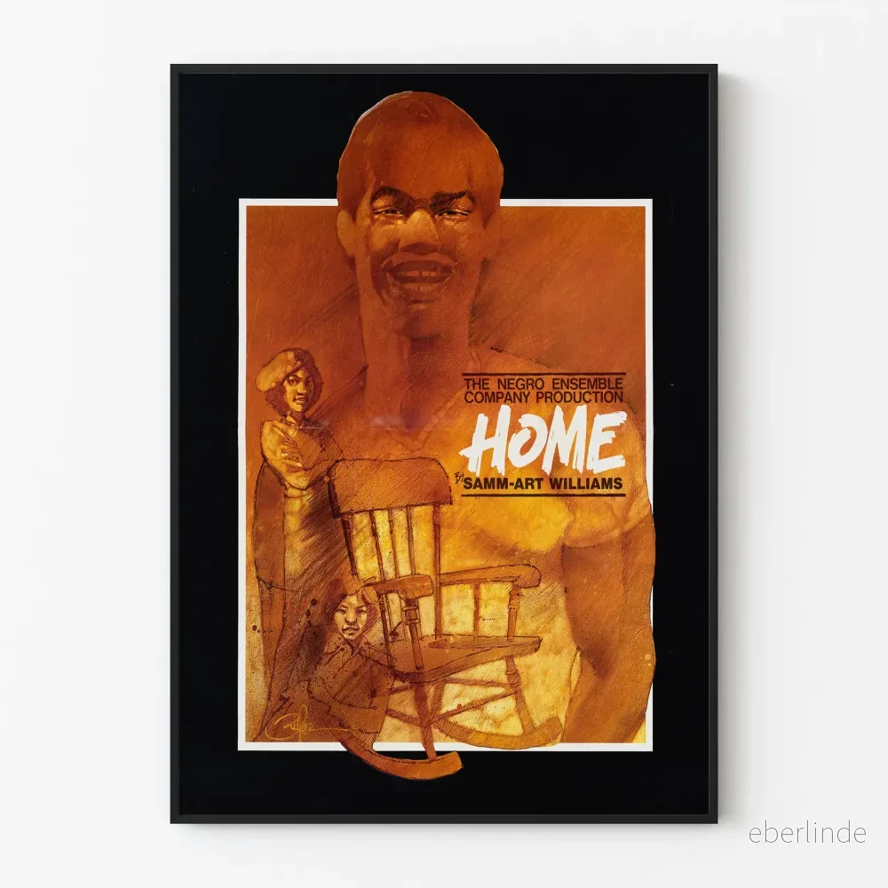 Dekorativ retroposter för hemmet av Samm-Art Williams