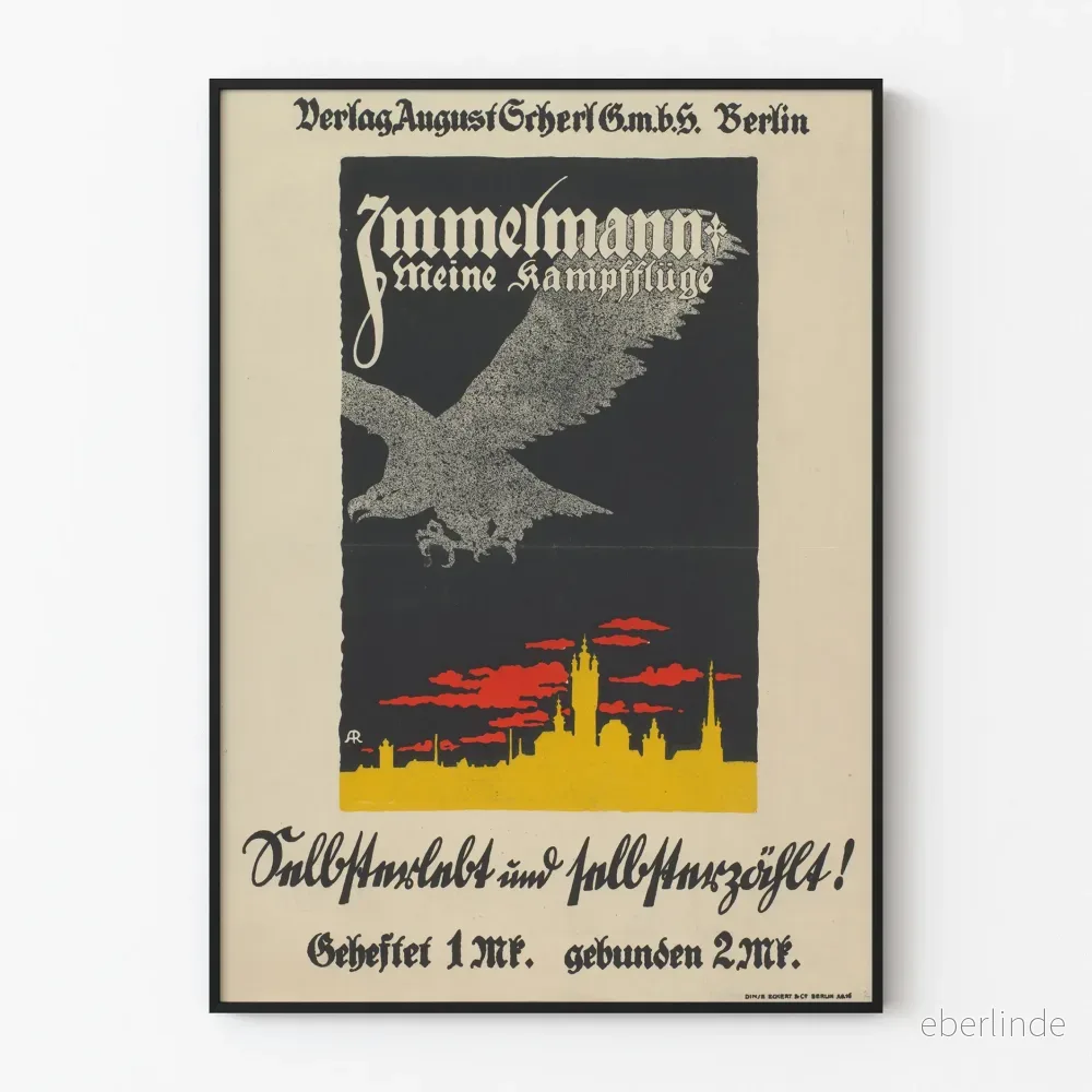 Vintageposter Immelmann - Ikonisk väggdekoration