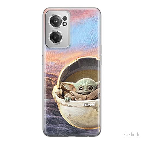 ERT GROUP mobiltelefonfodral för Oneplus NORD CE 2 originalt och officiellt licensierat Star Wars mönster Baby Yoda 005 optimalt anpassad till formen på mobiltelefonen, fodral tillverkad av TPU plast 5905511287863