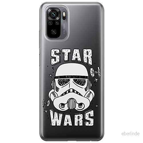 ERT GROUP mobiltelefonfodral för Xiaomi REDMI NOTE 10/ 10S originalt och officiellt licensierat Star Wars mönster Stormtrooper 013 anpassad till formen på mobiltelefonen, gedeeltelijk transparant 5903537190341