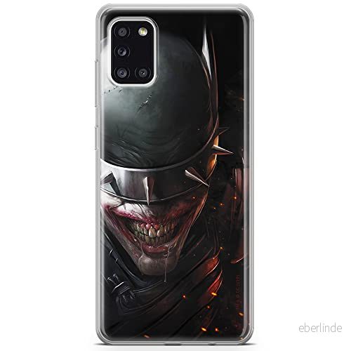 ERT GROUP mobiltelefonfodral för Samsung A31 originalt och officiellt licensierat DC mönster Batman Who Laughs 002 optimalt anpassad till formen på mobiltelefonen, fodral tillverkad av TPU plast 5903040220351