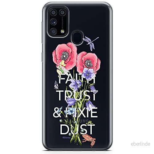 ERT GROUP mobiltelefonfodral för Samsung M31 originalt och officiellt licensierat Disney mönster Tinker Bell 003 optimalt anpassad till formen på mobiltelefonen, fodral tillverkad av TPU plast 5904805668470