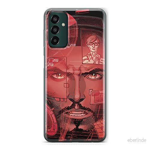 ERT GROUP mobiltelefonfodral för Samsung M13 4G originalt och officiellt licensierat Marvel mönster Iron Man 016 optimalt anpassad till formen på mobiltelefonen, fodral tillverkad av TPU plast 5905511322564
