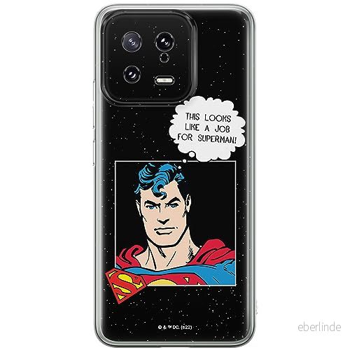 ERT GROUP mobiltelefonfodral för Xiaomi 13 originalt och officiellt licensierat DC mönster Superman 037 optimalt anpassad till formen på mobiltelefonen, fodral tillverkad av TPU plast 5905511908720