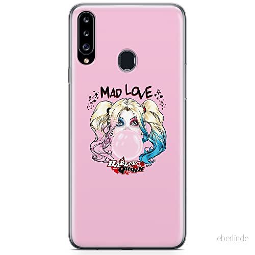 ERT GROUP mobiltelefonfodral för Samsung A20S originalt och officiellt licensierat DC mönster Harley Quinn 001 optimalt anpassad till formen på mobiltelefonen, fodral tillverkad av TPU plast 5904805438226