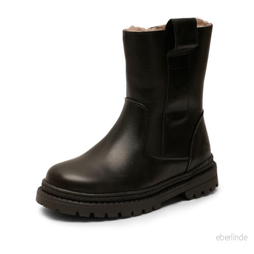 Bisgaard Niko Lamb Fashion Boot Unisex barn och tonåringar, Svart, 30 EU 5715243690844
