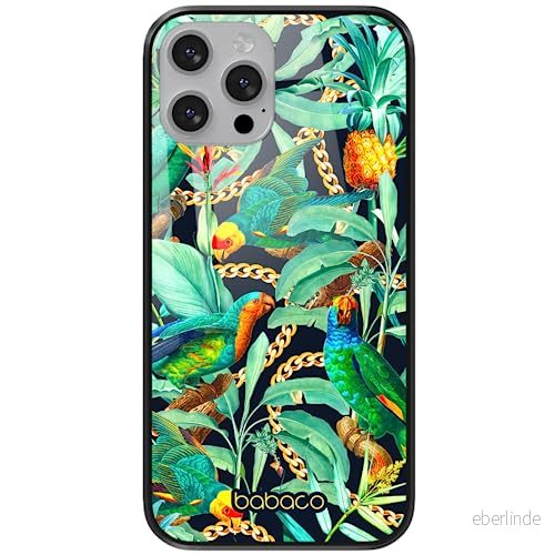 ERT GROUP mobiltelefonfodral för Apple Iphone 13 PRO originalt och officiellt licensierat Babaco mönster Flowers 058 tillverkad av härdat glas, skyddsfodral 5905131371997