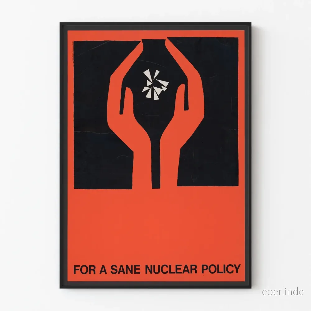 Väggdekorposter - För en förnuftig kärnenergi politik