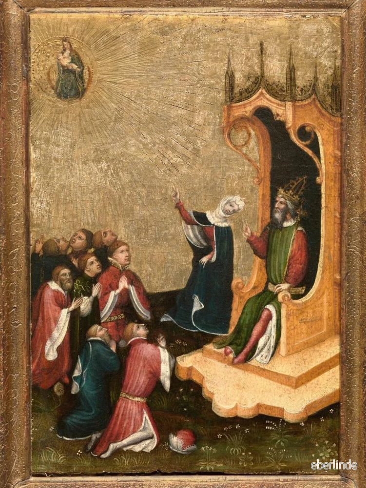 Målning Auguste och Sibyllan Tiburtine - Anonym - Bild 2