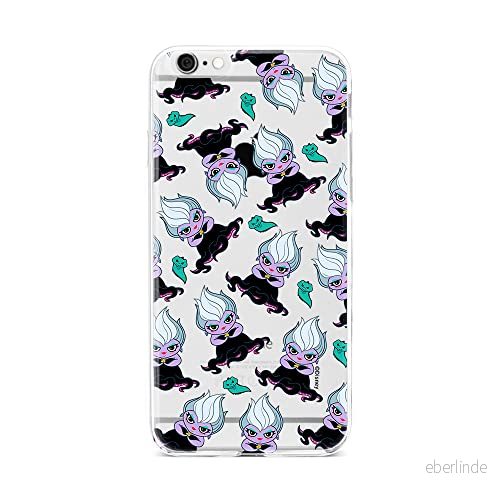 ERT GROUP mobiltelefonfodral för Iphone 6 PLUS originalt och officiellt licensierat Disney mönster Ursula 005 optimalt anpassad till formen på mobiltelefonen, gedeeltelijk transparant 5905131466709