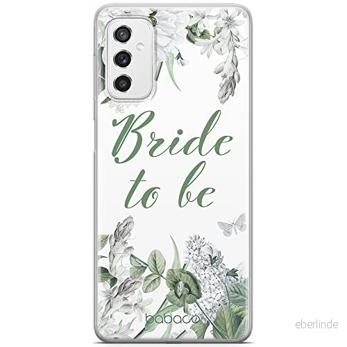 ERT GROUP mobiltelefonfodral för Samsung M52 5G originalt och officiellt licensierat Babaco mönster Bride to be 005 Vit optimalt anpassad till formen på mobiltelefonen, fodral tillverkad av TPU plast 5904805788048