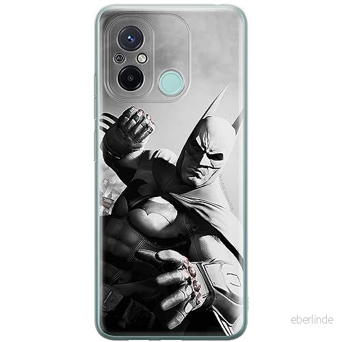 ERT GROUP mobiltelefonfodral för Xiaomi REDMI 12C/ 11A originalt och officiellt licensierat DC mönster Batman 019 optimalt anpassad till formen på mobiltelefonen, fodral tillverkad av TPU plast 5905511855833