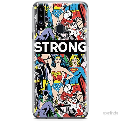 ERT GROUP mobiltelefonfodral för Samsung A20S originalt och officiellt licensierat DC mönster Super Girls 003 optimalt anpassad till formen på mobiltelefonen, fodral tillverkad av TPU plast 5904805443084