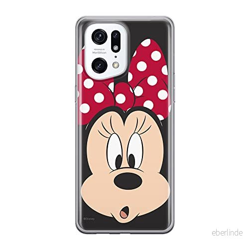 ERT GROUP mobiltelefonfodral för Oppo FIND X5 PRO originalt och officiellt licensierat Disney mönster Minnie 054 optimalt anpassad till formen på mobiltelefonen, fodral tillverkad av TPU plast 5905511404109