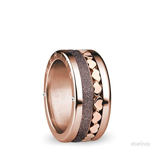 BERING kvinnlig Ringkombination Storlek 10 polerat roséguld Spree 5710718257249