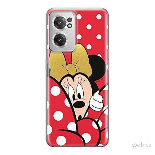 ERT GROUP mobiltelefonfodral för Oneplus NORD CE 2 originalt och officiellt licensierat Disney mönster Minnie 015 optimalt anpassad till formen på mobiltelefonen, fodral tillverkad av TPU plast 5905511284183