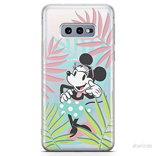 ERT GROUP mobiltelefonfodral för Samsung S10e originalt och officiellt licensierat Disney mönster Minnie 040 optimalt anpassad till formen på mobiltelefonen, gedeeltelijk transparant 5903040669914