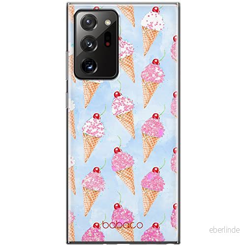 ERT GROUP mobiltelefonfodral för Samsung GALAXY NOTE 20 ULTRA originalt och officiellt licensierat Babaco mönster Ice 002 anpassad till formen på mobiltelefonen, fodral tillverkad av TPU plast 5904805393983