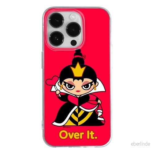 ERT GROUP mobiltelefonfodral för Apple Iphone 14 PRO MAX originalt och officiellt licensierat Disney mönster Queen of Hearts 001 anpassad till formen på mobiltelefonen, fodral tillverkad av TPU plast 5905131933379